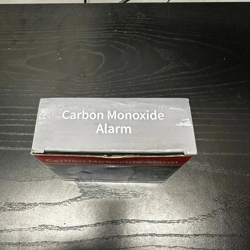 Carbon Monoxide Detector Battery Powered with LCD Display & Sound Alarm for Home